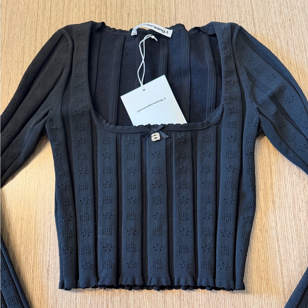 Alexander Wang long sleeve crop - new with tags